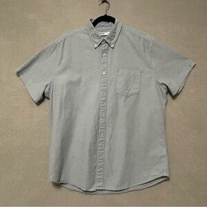 Sonoma Sky Blue Collared Shirt Men’s Size Large